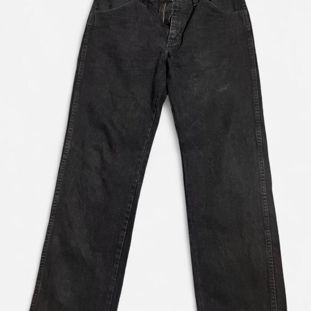 Black denim jeans with Rustler
